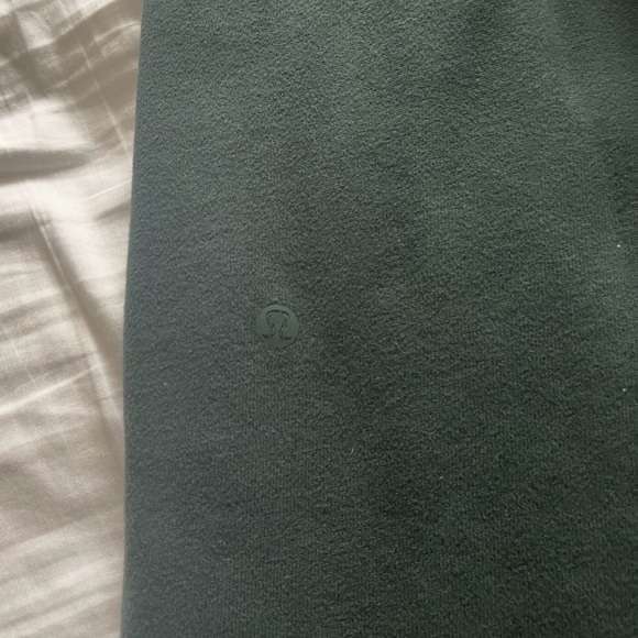 lululemon Green Scuba Hoodie with Gold Accents AND matching Lululemon Joggers - Picture 5 of 5